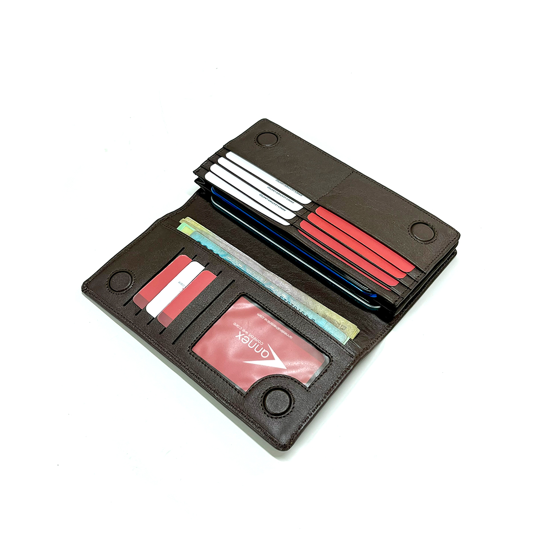 Double Mobile Carry Long Wallet