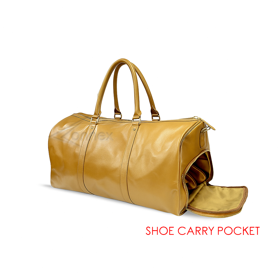 Leather Travel Bag & Zim Bag