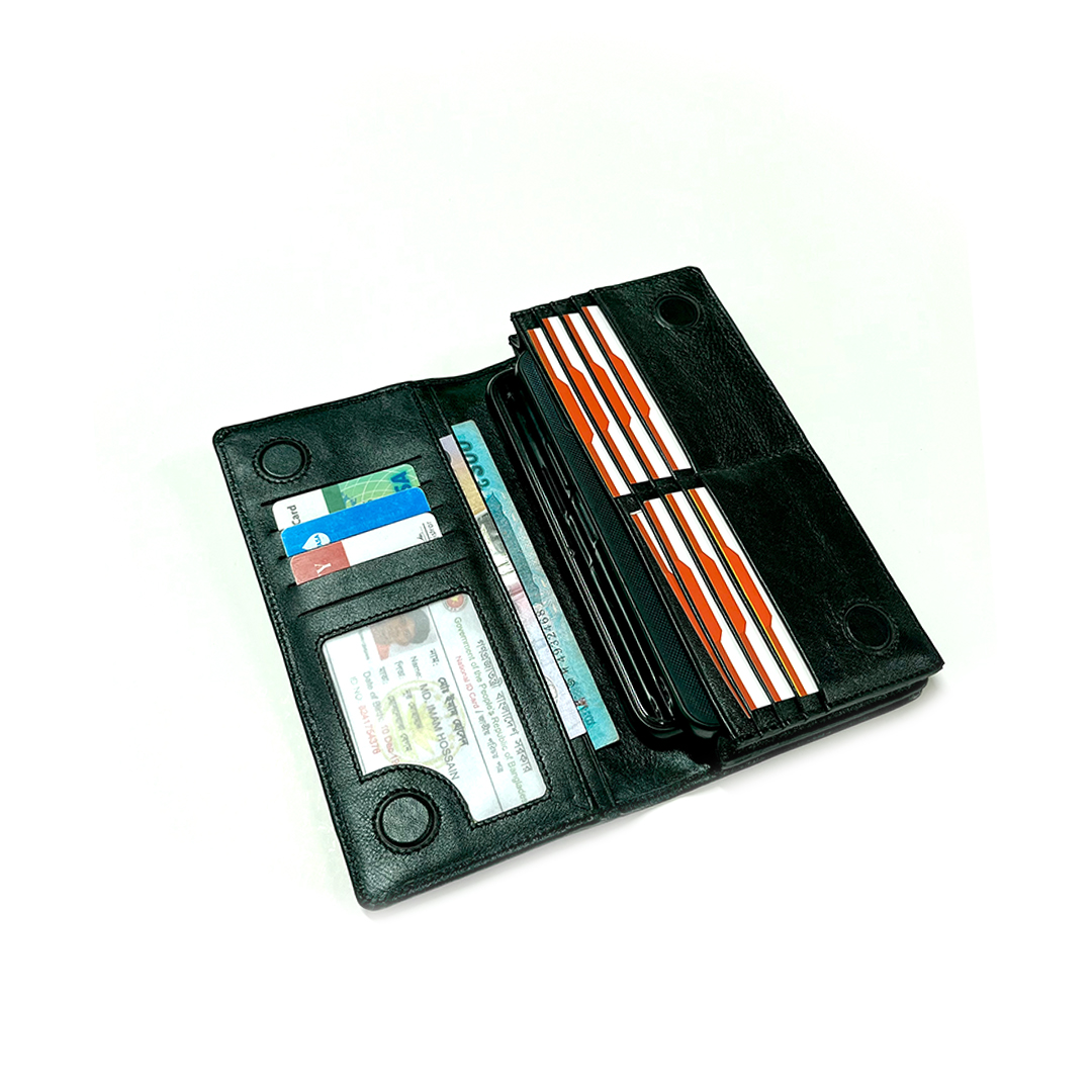 Double Mobile Carry Long Wallet
