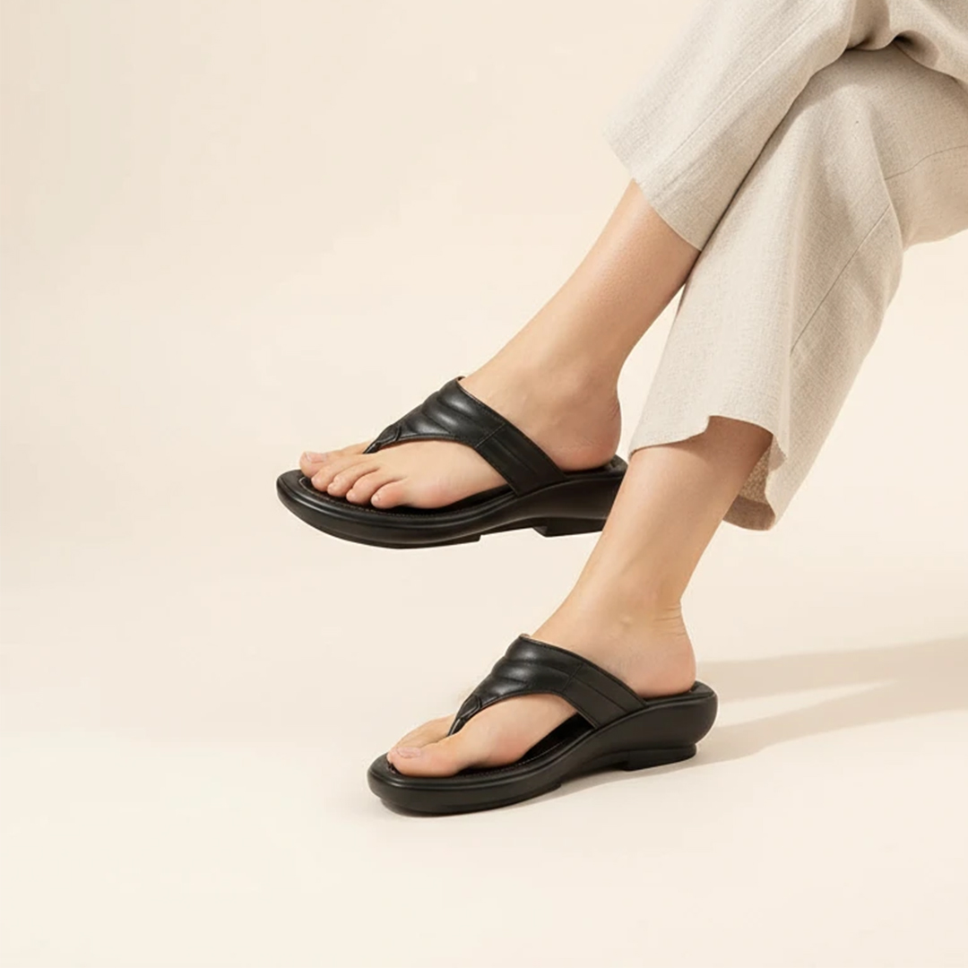 Women's Leather Sandal Shoes
