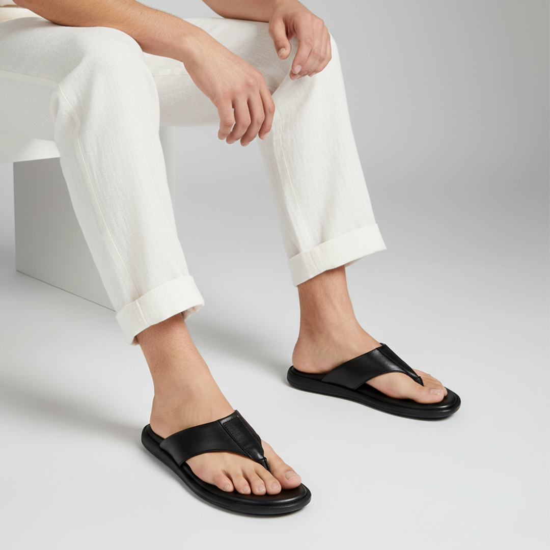 Premium Quality Men's Leather Sleeper Sandal