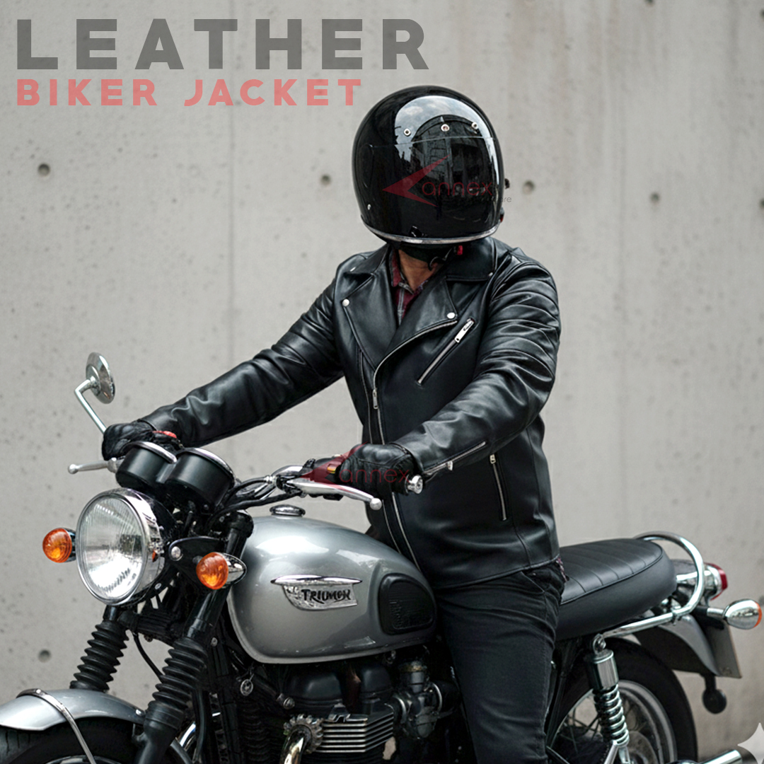 Leather Biker Jacket