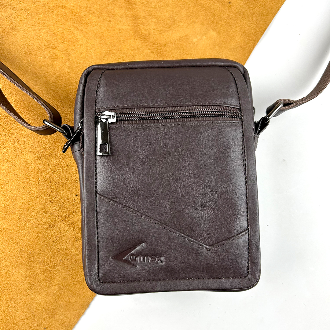 LEATHER SIDE BAG