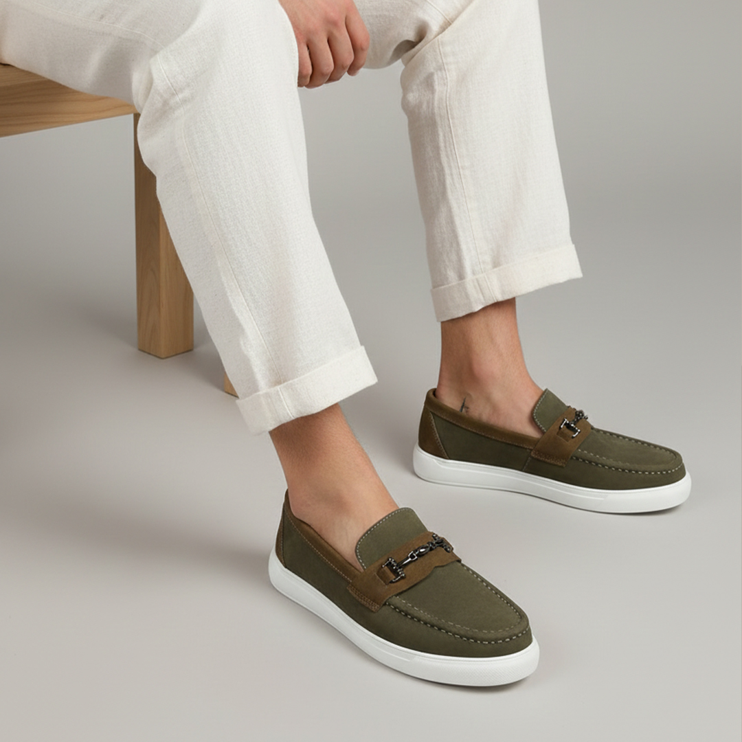 MEN'S LEATHER LOAFER