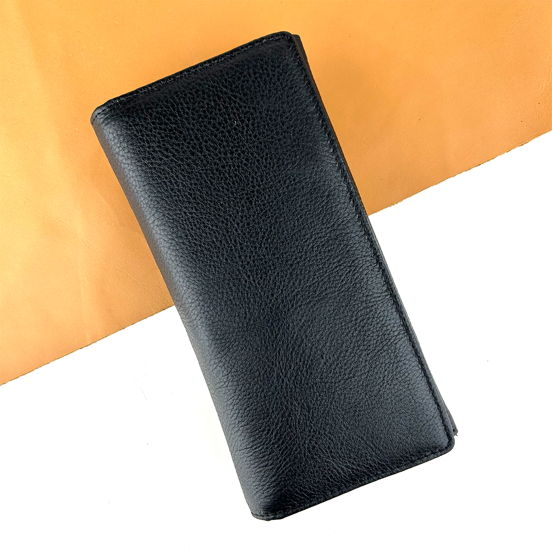 UNIQUE LEATHER LONG WALLET
